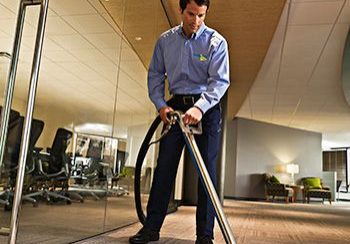technician cleaning commercial carpet.ServiceMaster Superior Cleaning and Restoration. New York Westchester County and Fairfield County. Stamford, Danbury, New Rochelle, Rye and Port Chester.