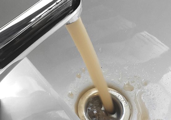 sewage backup in sink