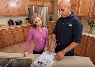 ServiceMaster customer consultation